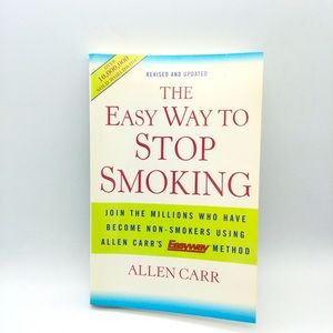 Vintage Allen Carrs easy way to stop smoking .